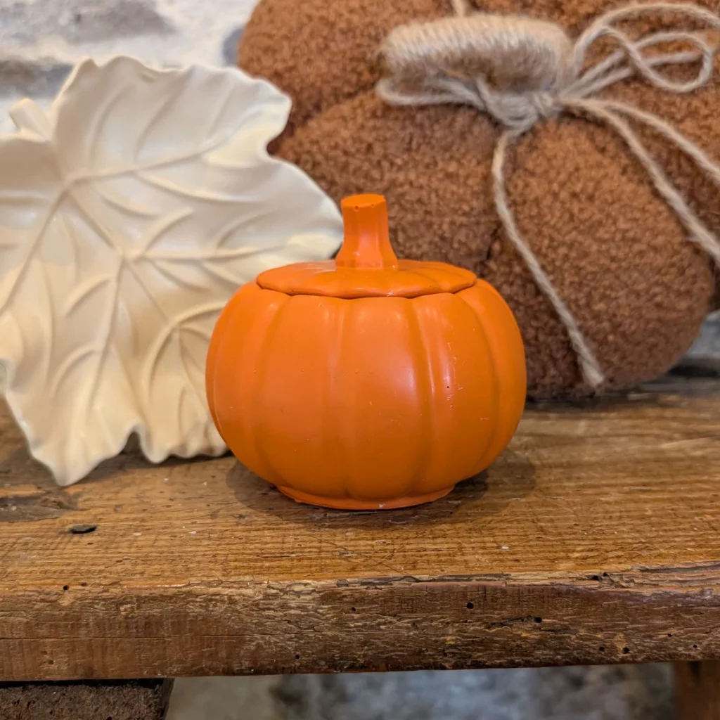 Bougie parfumée dans son pot citrouille – Image 5