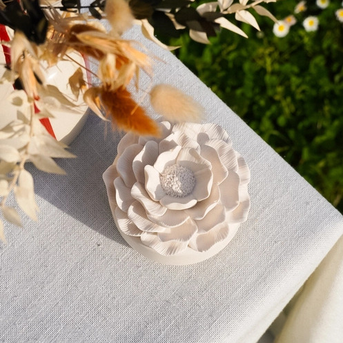Bougie parfumée - fleur